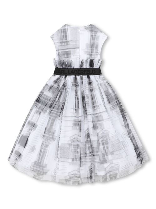 Abito bambina in tulle Karl Lagerfeld Kids | Z30467N50